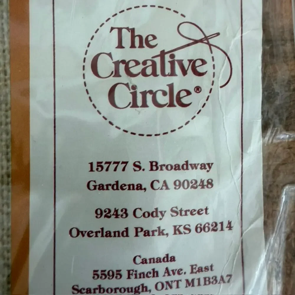 Vintage The Creative Circle #1930 Mini Monogram Stickpin Kit
